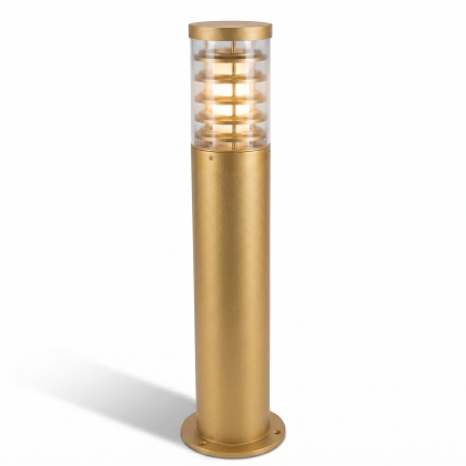 70x13 cm - E27 DUY Şapkasız düz dekoratif silindir boru askeri tip siyah set üstü aydınlatma armatürleri gold
