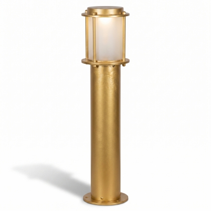 75x20 cm - E27 DUY Düz şapkalı alüminyum döküm dekoratif silindir modern gri Amerikan tip set üstü aydınlatma armatürleri GOLD