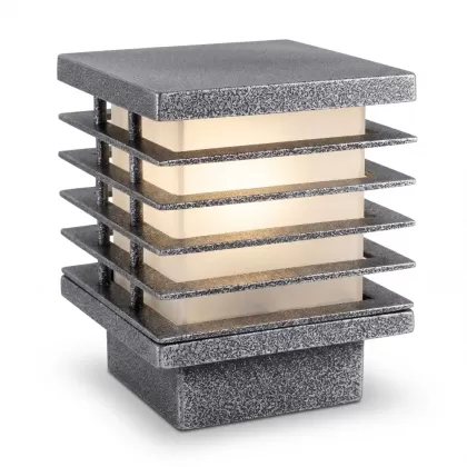 36x30 cm - E27 DUY Düz şapkalı alüminyum döküm dekoratif modern set üstü aydınlatma armatürleri GÜMÜŞ