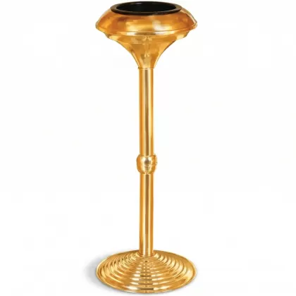 Vip ayaklı metal küllük Gold