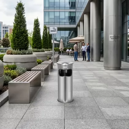 Çöp kovası TRS 160 dış mekan