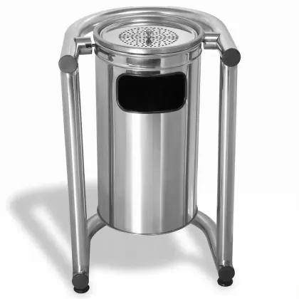 Metal çöp kovası TRS 231 krom