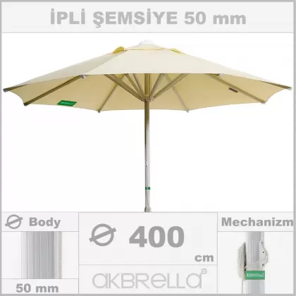 400 Çap ekonomik en ucuz ipli sistem bahçe şemsiyesisaçaksız
