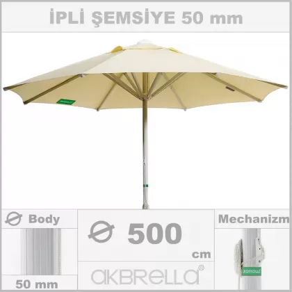 500 Çap ekonomik en ucuz ipli sistem bahçe şemsiyesi saçaksız