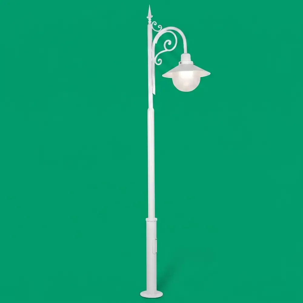 Akbrella SYM 1855 Tek Fenerli 3 Metre Bahçe Aydınlatma Direği