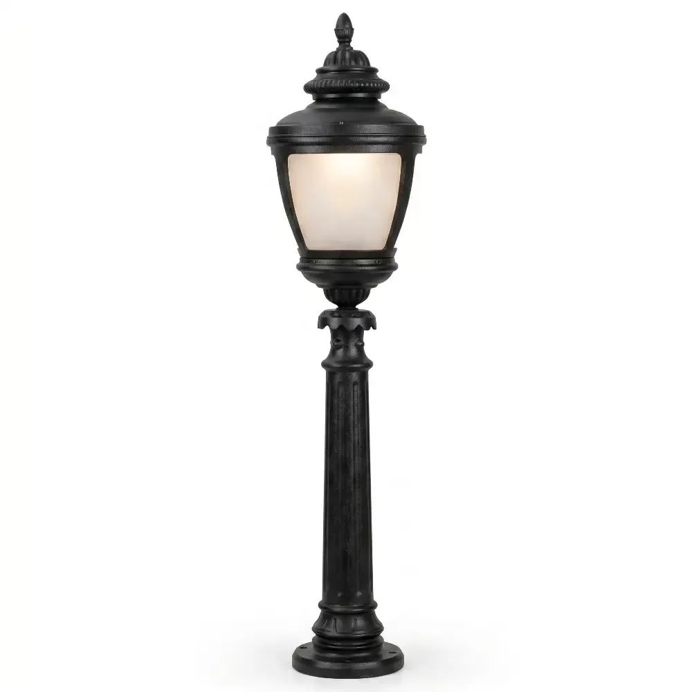 Garden Lawn Light Pole with Copper Hat 107x26 cm Akbrella World AKB-126