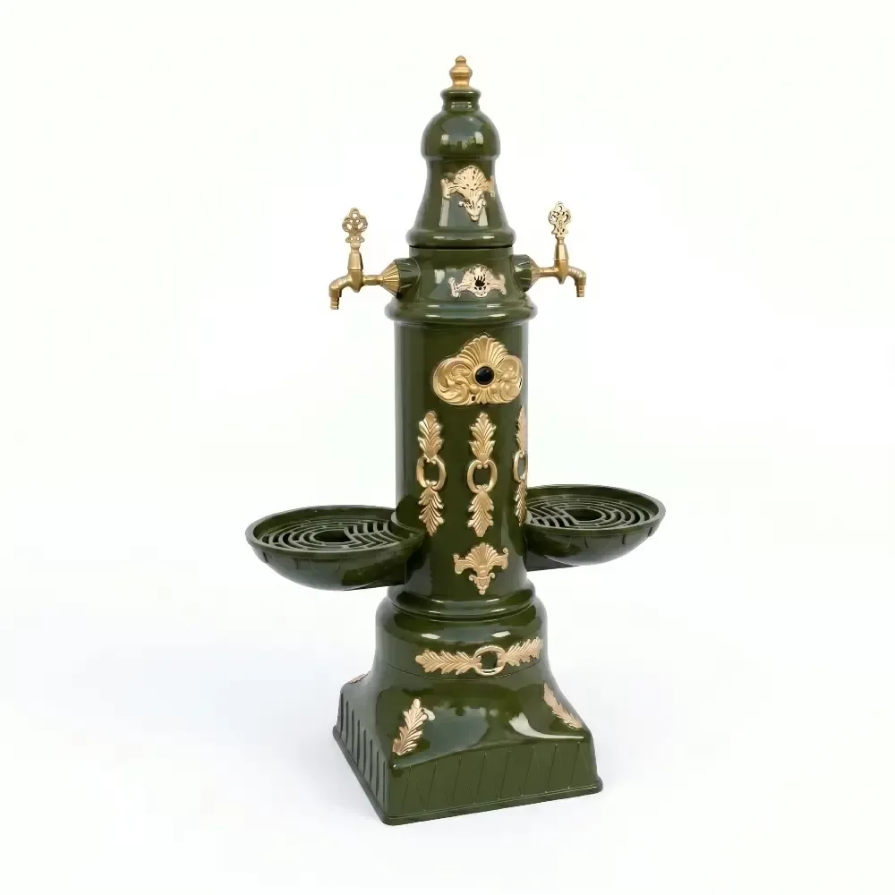 Cast Aluminum Casting, Pedestal Garden Fountain 141x46x87 cm Akbrella World AKB-1086