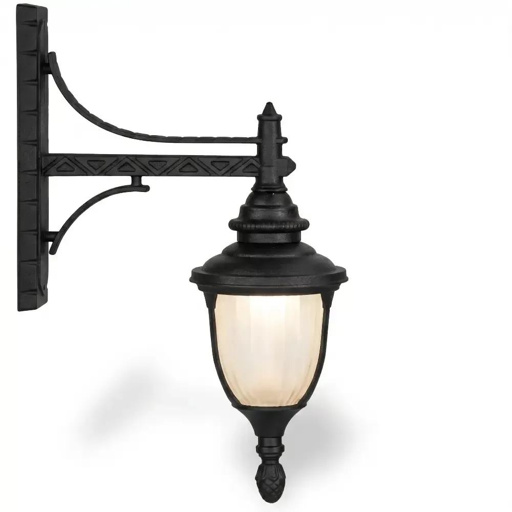 Lamp Holder E27 Wall Mounted Sconce with Long Upright Armrest 53x42 cm Akbrella World AKB-447
