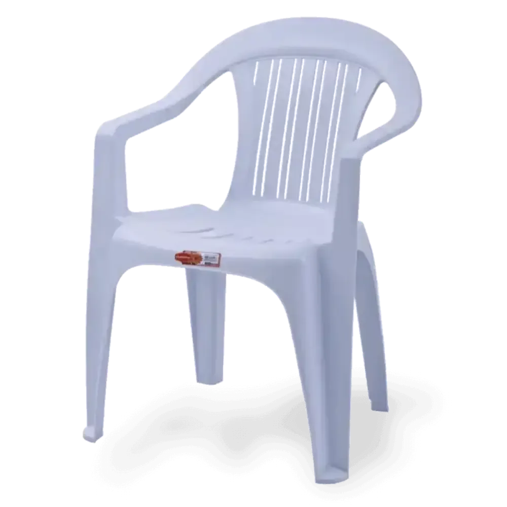 Eco Cheapest Wholesale Budgets White Cheap Plastic Chair 2 Akbrella World AKB-219