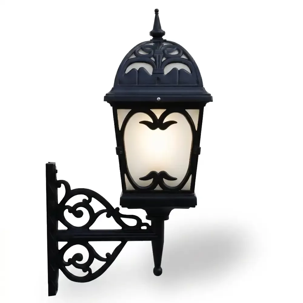 Wrought Iron Armrest, Wall Aluminum Cast Iron Sconce 86x48 cm Akbrella World AKB-437