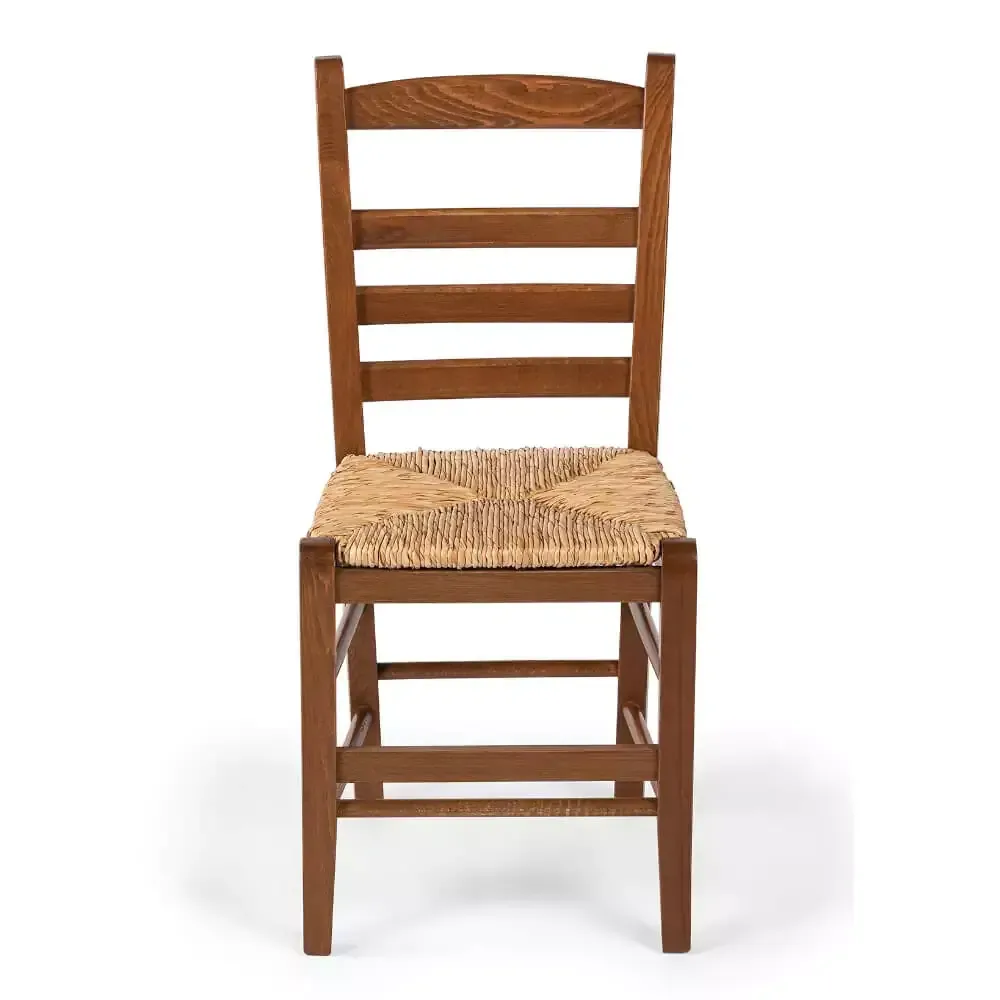 Wicker Beech Wood Restaurant Wooden Chair 87x45x41 cm Akbrella World AKB-1077