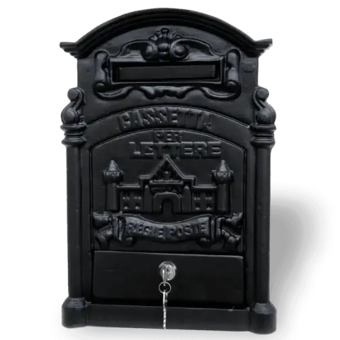 Aluminum Casting Mailbox, Wall Mounted Post Boxes Akbrella World AKB-241