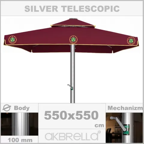 Garden Umbrella 550x550cm Akbrella World AKB-12