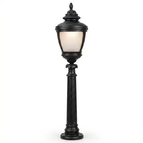 Garden Lawn Light Pole with Copper Hat 107x26 cm Akbrella World AKB-126