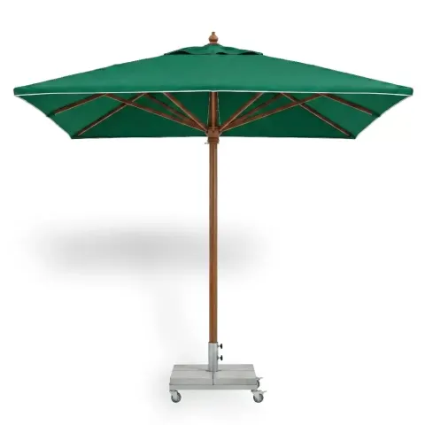Diameter 60mm Body 3x3 m Middle Body Wooden Umbrella Akbrella World AKB-38