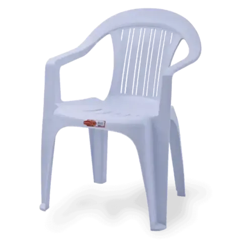 Eco Cheapest Wholesale Budgets White Cheap Plastic Chair 2 Akbrella World AKB-219