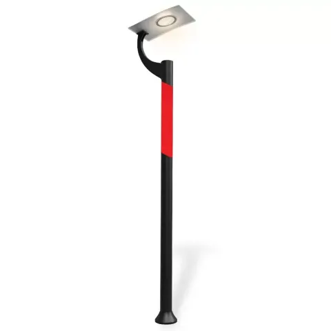 Solar Decorative Modern Garden Lighting Pole 375x90 cm Akbrella World AKB-119