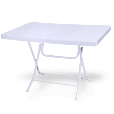 Foldable Rectangular Plastic Dining Table 2 Akbrella World AKB-212