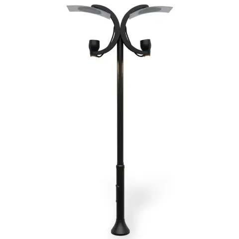 Butterfly Aluminum Cast Garden Light Pole 400x140 cm Akbrella World AKB-307