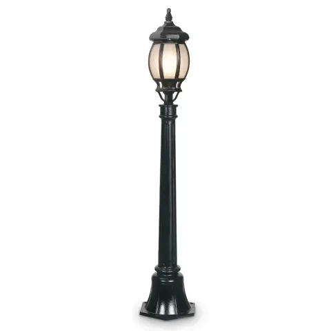 Crystal Glass Globe Garden Lawn Light Pole 114x18 cm Akbrella World AKB-353