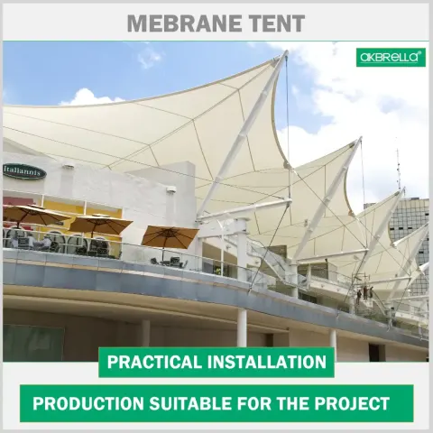 Membrane Shading Systems Project Design and Production Akbrella World AKB-513