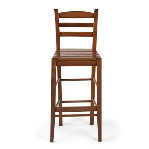 Rino Hornbeam Wooden High Bar Chair 110x40x42 cm Akbrella World AKB-698