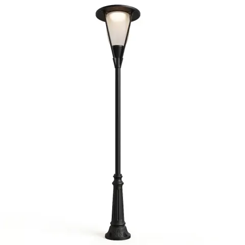 Radiating Solar Decorative Garden Lighting Pole 390x75 cm Akbrella World AKB-120