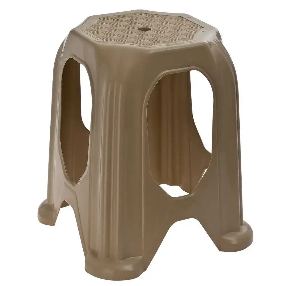 Brown Large Belted Stool (Eco) 4518 Akbrella World AKB-797