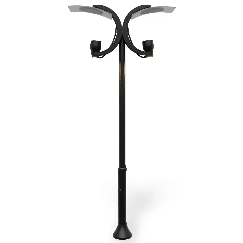 Butterfly Aluminum Cast Garden Light Pole 400x140 cm Akbrella World AKB-307