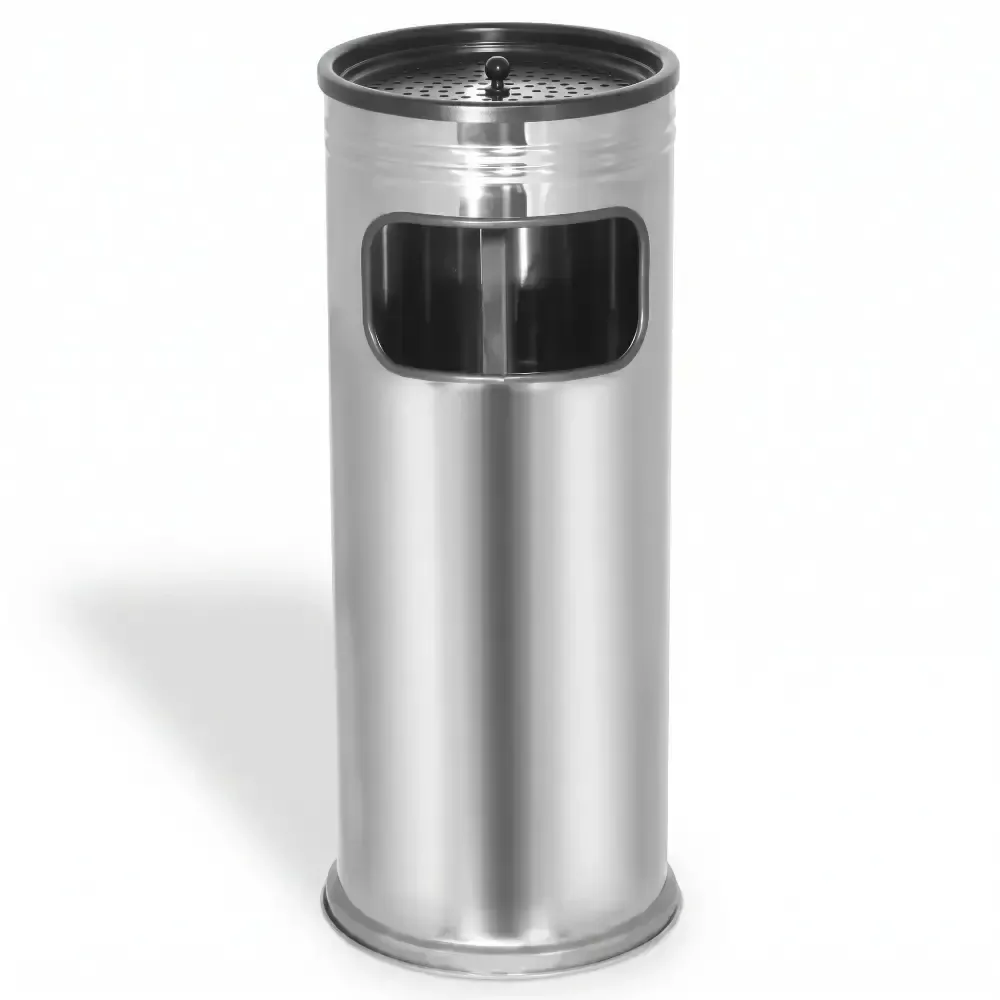 Ashtray Cylinder Dustbin 23x60 cm Akbrella World AKB-590