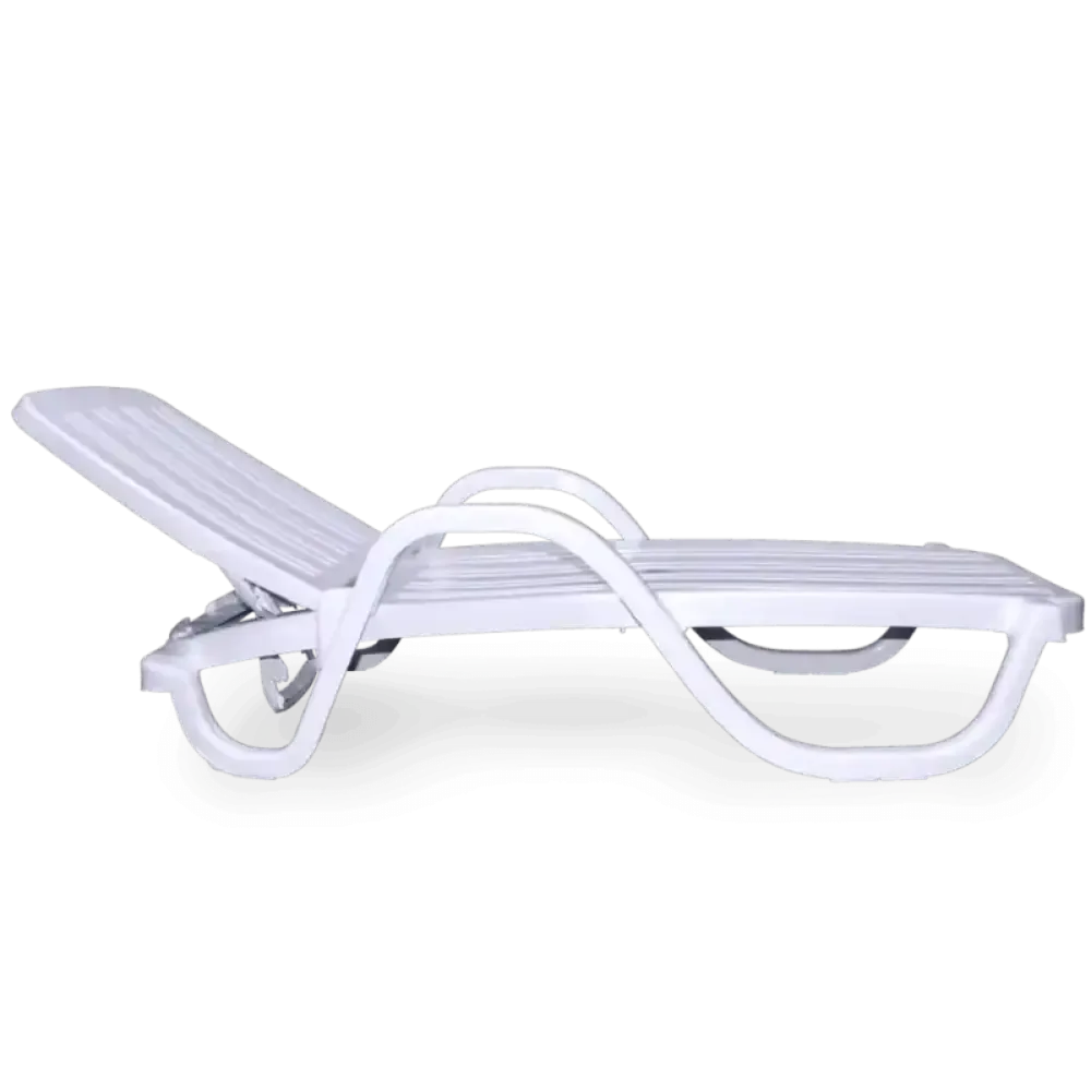 Plastic Mini Wholesale Sun Lounger with Wheelchair 197x65 cm Akbrella World AKB-224