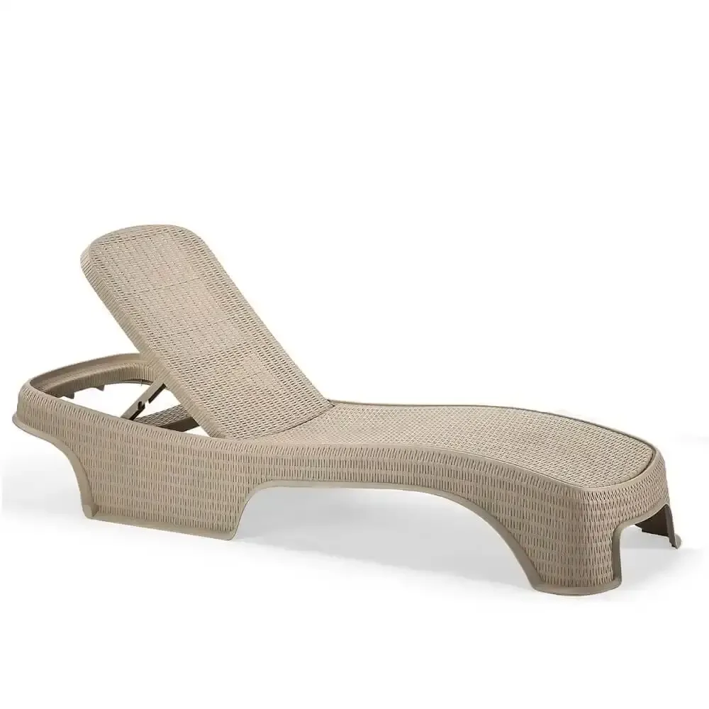 Rattan Sun Lounger Adjustable Gradual Backrest 2536 Akbrella World AKB-656