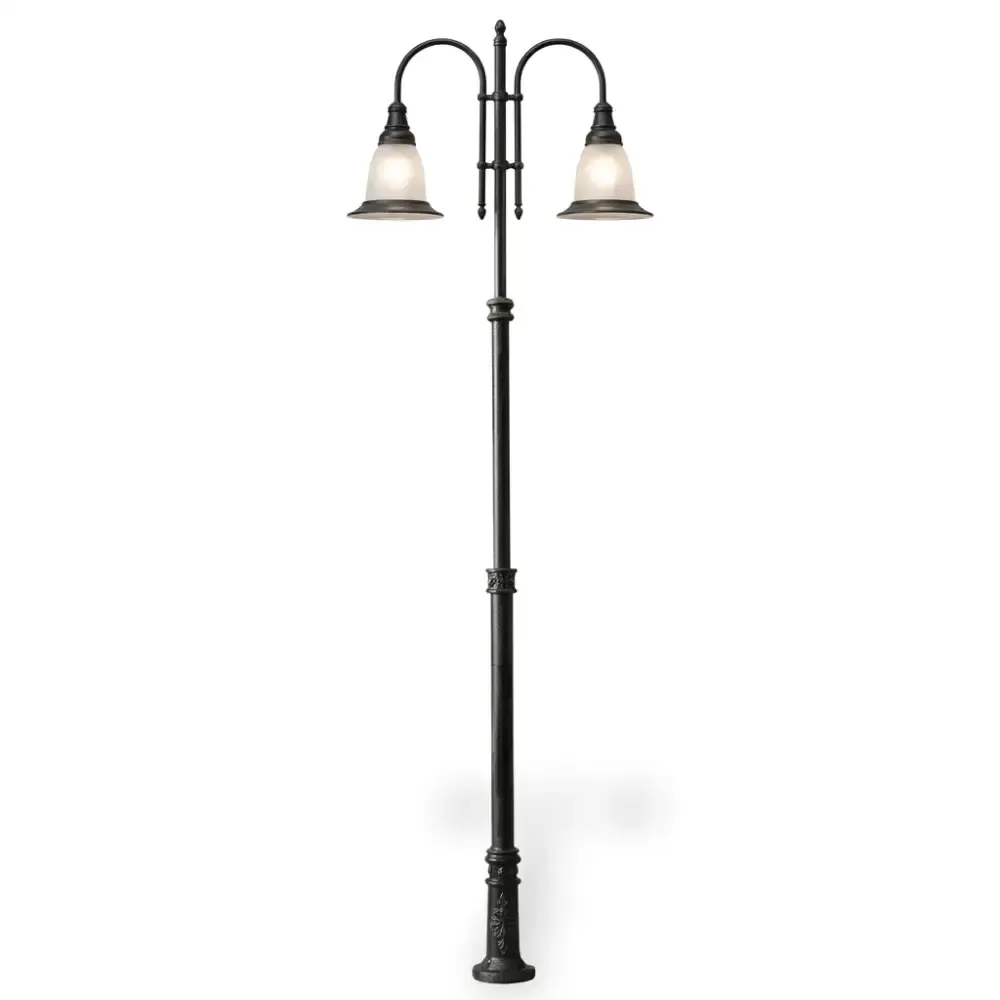 Dangling Lily French Garden Light Pole 400x120 cm Akbrella World AKB-113