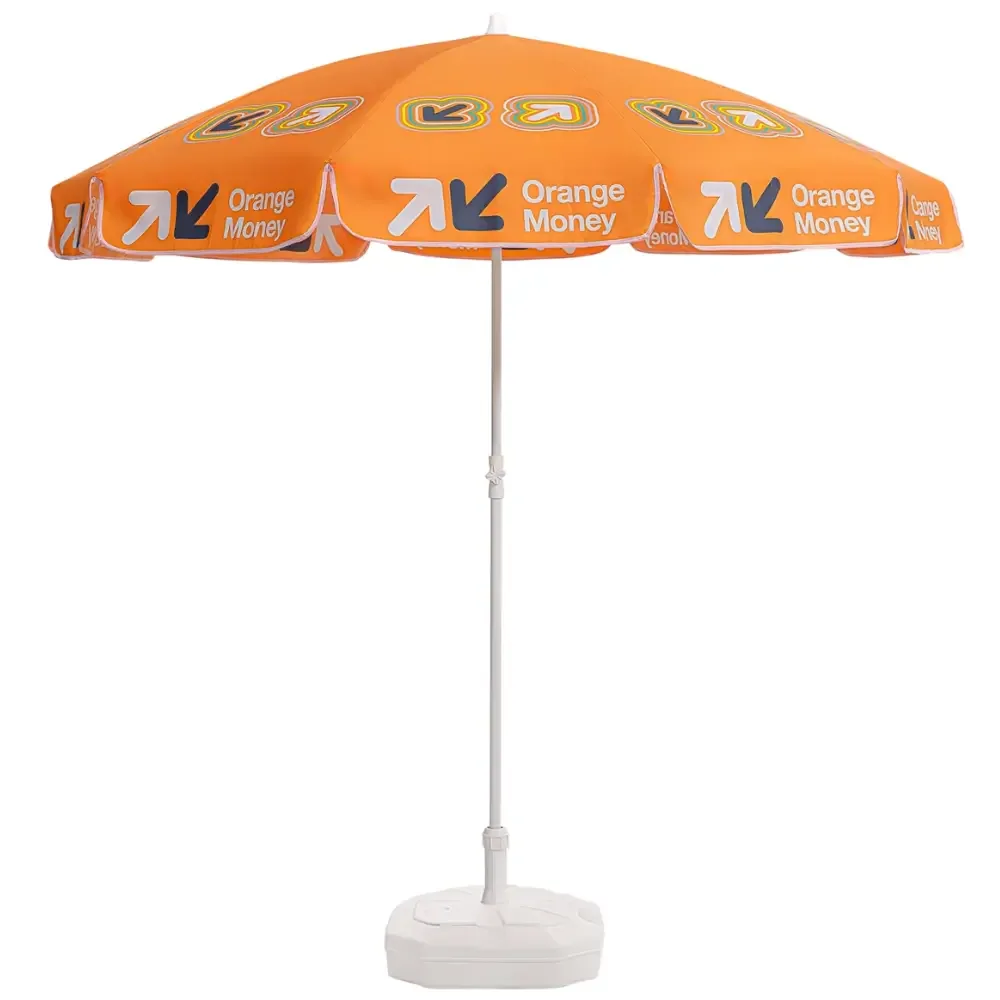 And 200 Diameter Promotional Printed Beach Umbrella Production 180 Akbrella World AKB-743