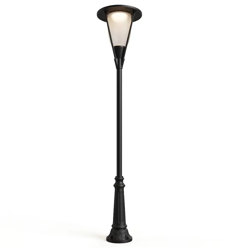 Radiating Solar Decorative Garden Lighting Pole 390x75 cm Akbrella World AKB-120