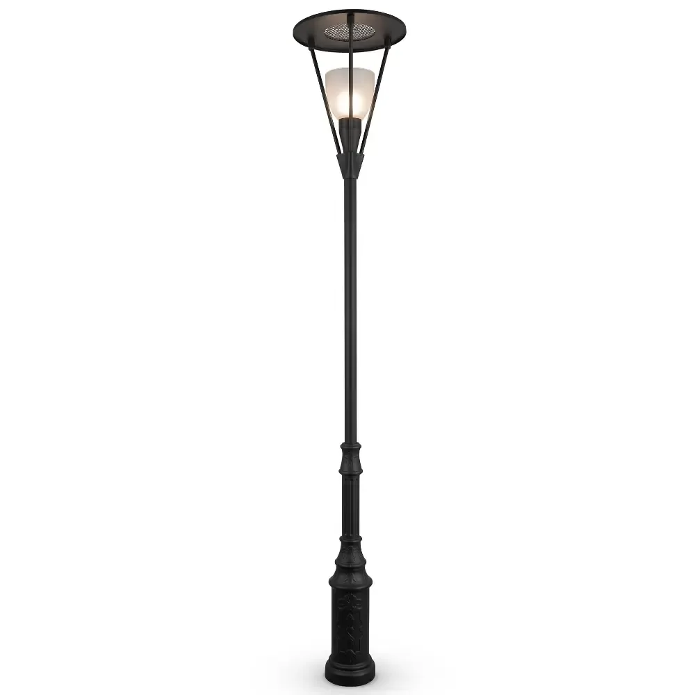 Diffuz quyoshli zamonaviy bog' yoritish ustuni 500x90 cm Akbrella World AKB-309