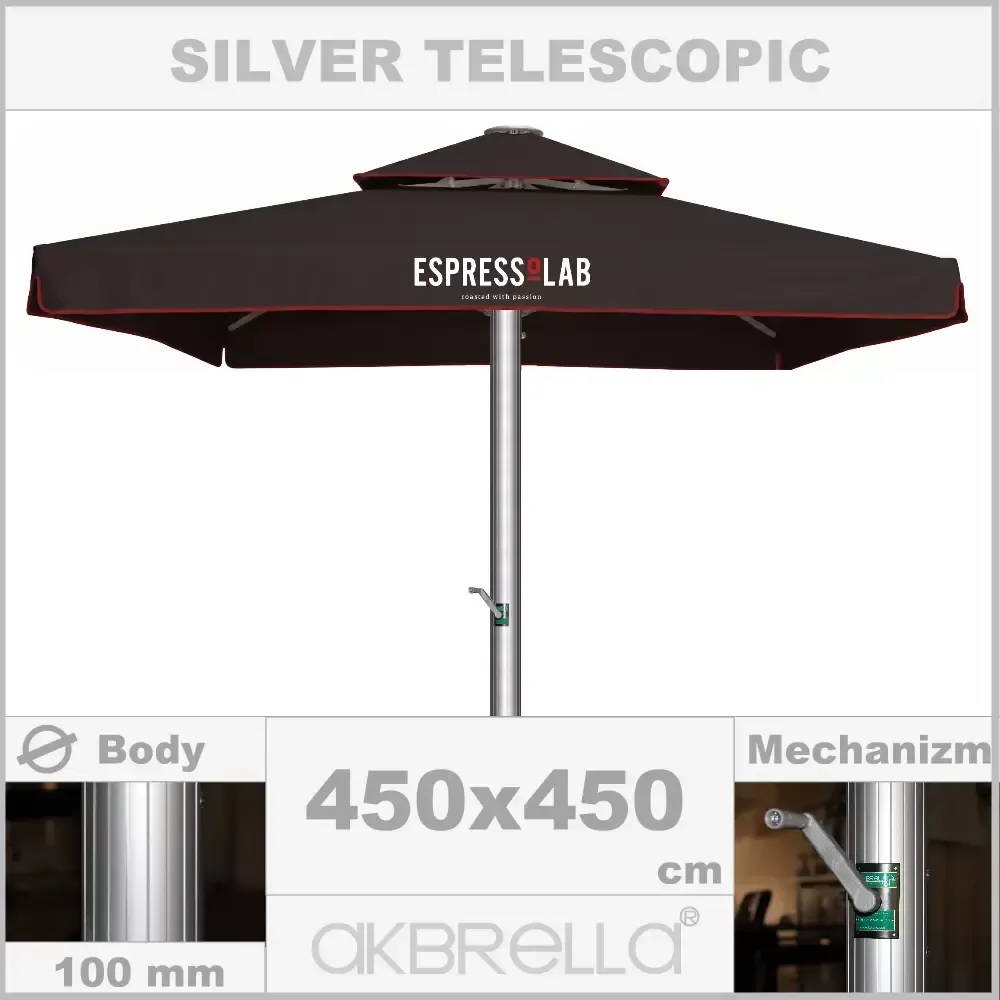 Бақша қолшатыр 450x450cm Akbrella World AKB-13