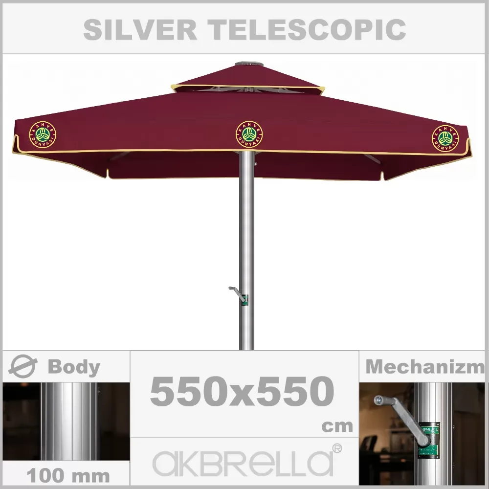 Бақша қолшатыр 550x550cm Akbrella World AKB-12