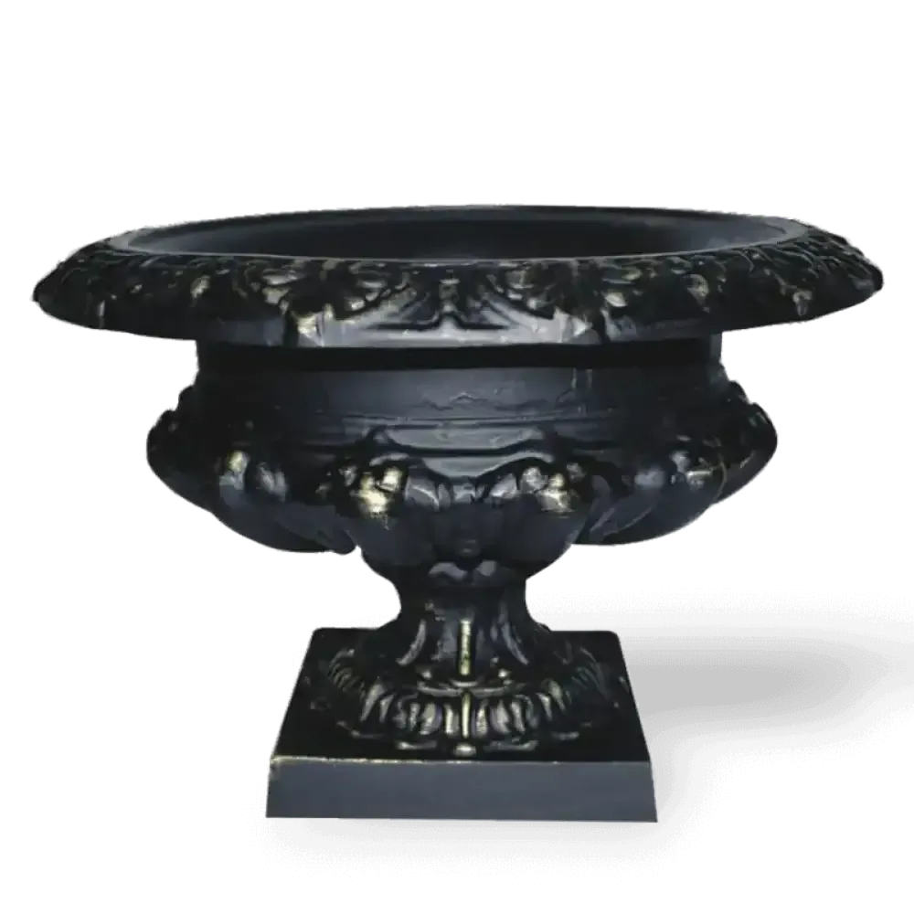Құйма темір гүл құмырасы Металл гүл құмырасы 35x56x56 cm Akbrella World AKB-270