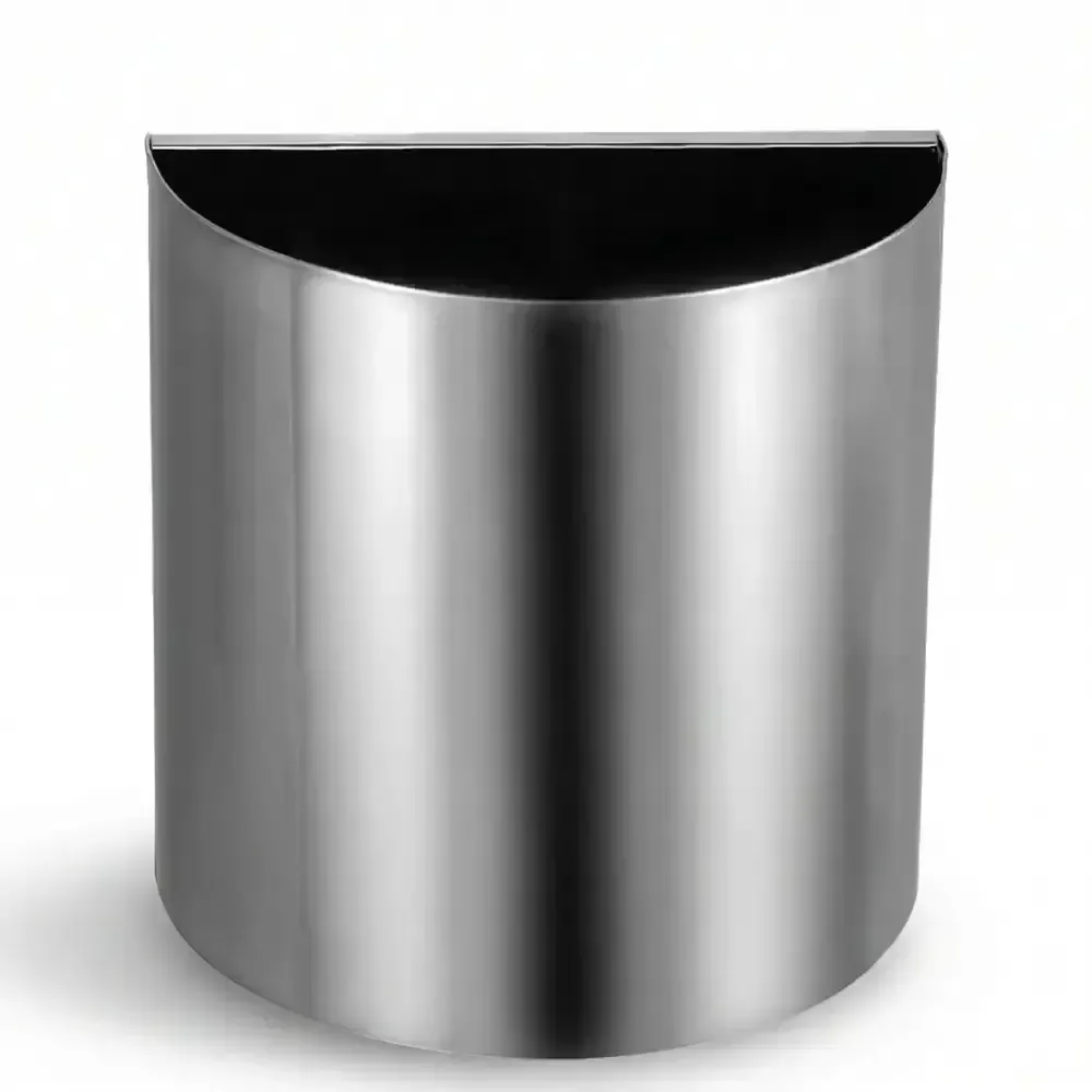 Қабырғаға орнатылған D типті металл қоқыс жәшігі 30x30 cm Akbrella World AKB-572