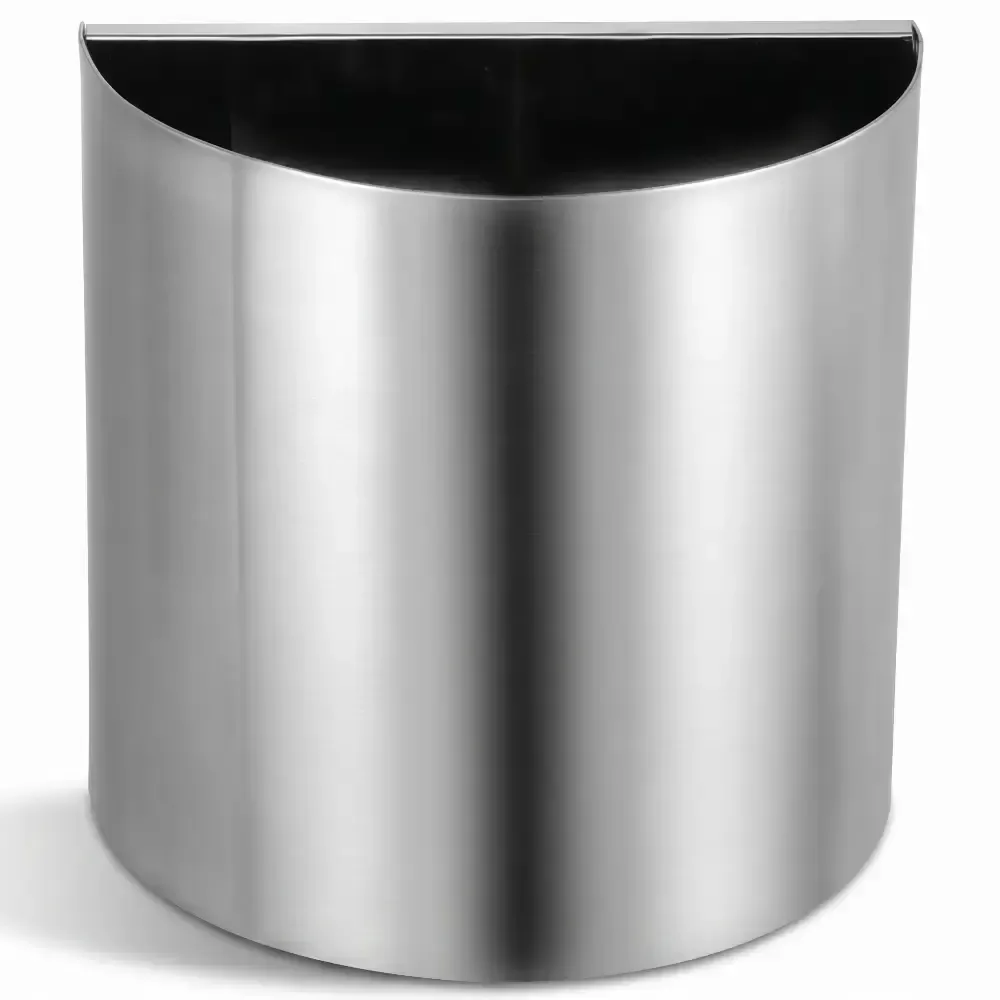Қабырғаға орнатылған D типті металл қоқыс жәшігі 35x35 cm Akbrella World AKB-573