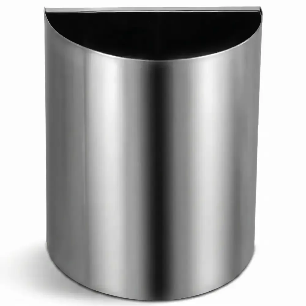 Қабырғаға орнатылған D типті металл қоқыс жәшігі 40x40 cm Akbrella World AKB-574