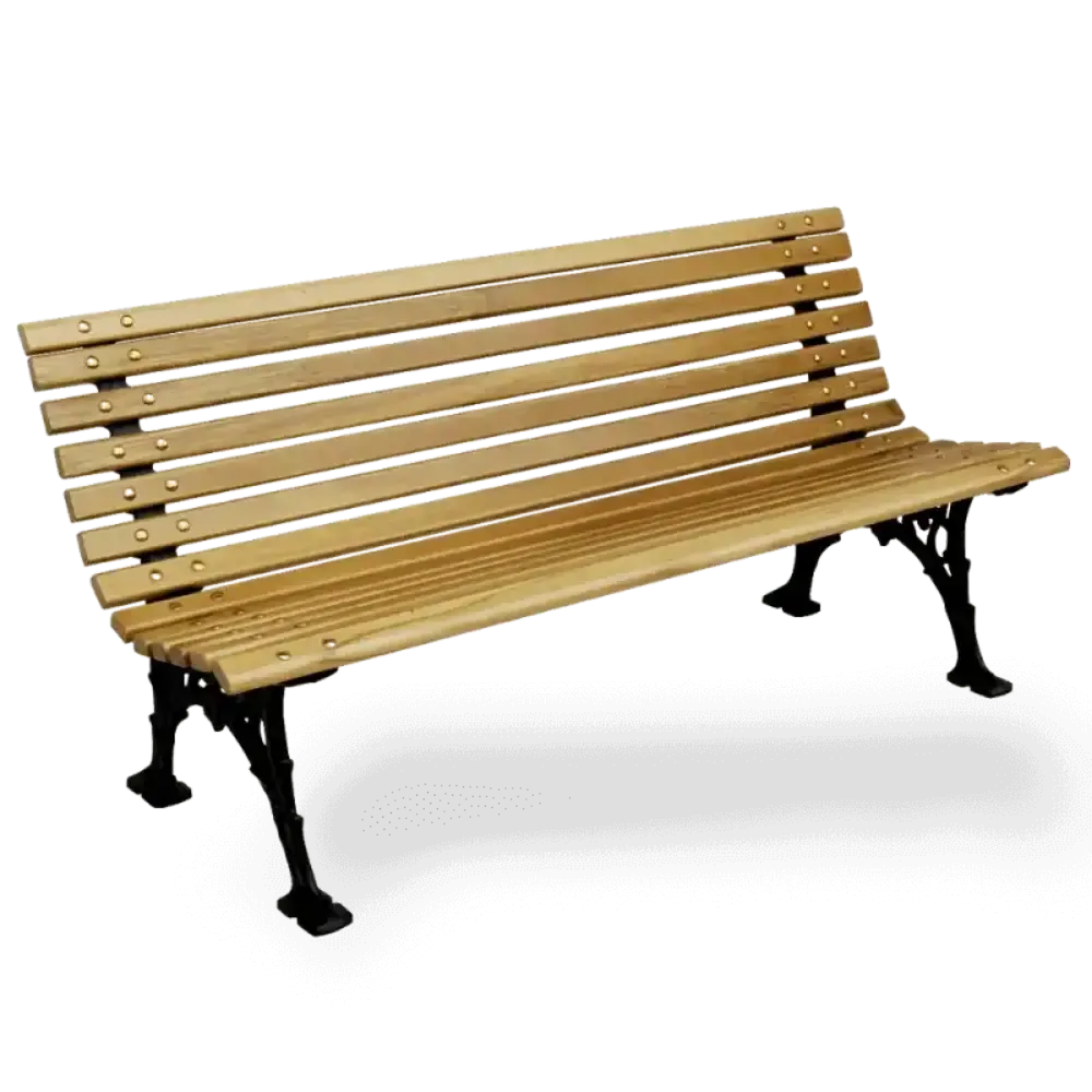 Кең арқа, ағаш Garden Park орындығы 145x55x71 cm Akbrella World AKB-233