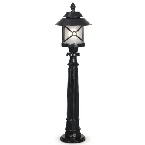 Мыс қалпақпен француз бақша көгалындағы шам бағаны 95x26 cm Akbrella World AKB-336