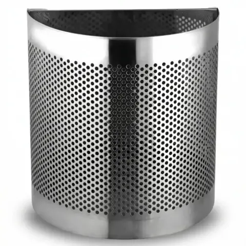 D типті перфорацияланған қабырға қоқыс жәшігі 30x30 cm Akbrella World AKB-563