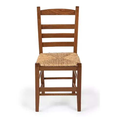 Wicker Beech Wood мейрамханасының ағаш орындығы 87x45x41 cm Akbrella World AKB-1077