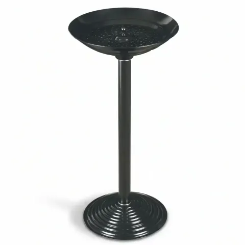 Қара тот баспайтын металл VIP аяқты күлсалғыш 65x31 cm Akbrella World AKB-416