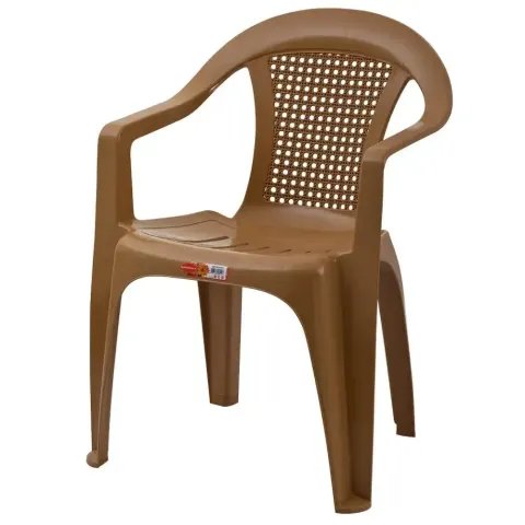 Қоңыр қолтықты пластик орындық Smart 2512 Akbrella World AKB-759