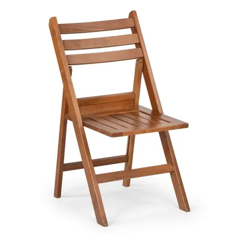 Бук ағашы мини бүктелетін ағаш орындық 78x51x39 cm Akbrella World AKB-1076