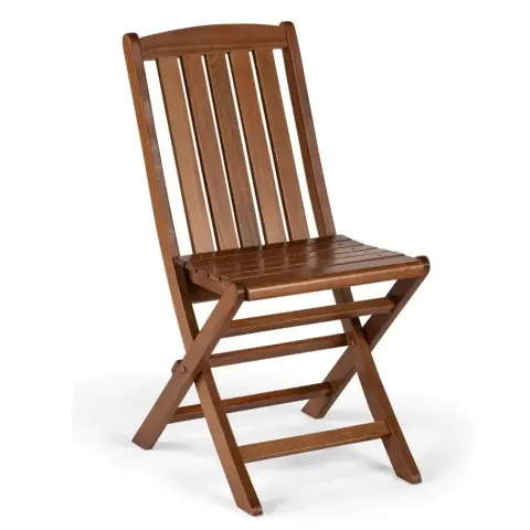 Қол тірексіз портативті ағаш балкон креслосы 87x58x45 cm Akbrella World AKB-1078